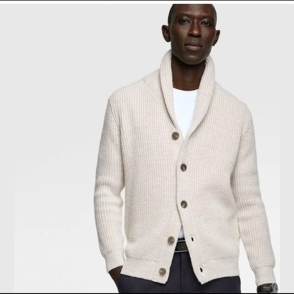 Zara  Knit Shawl Cardigan